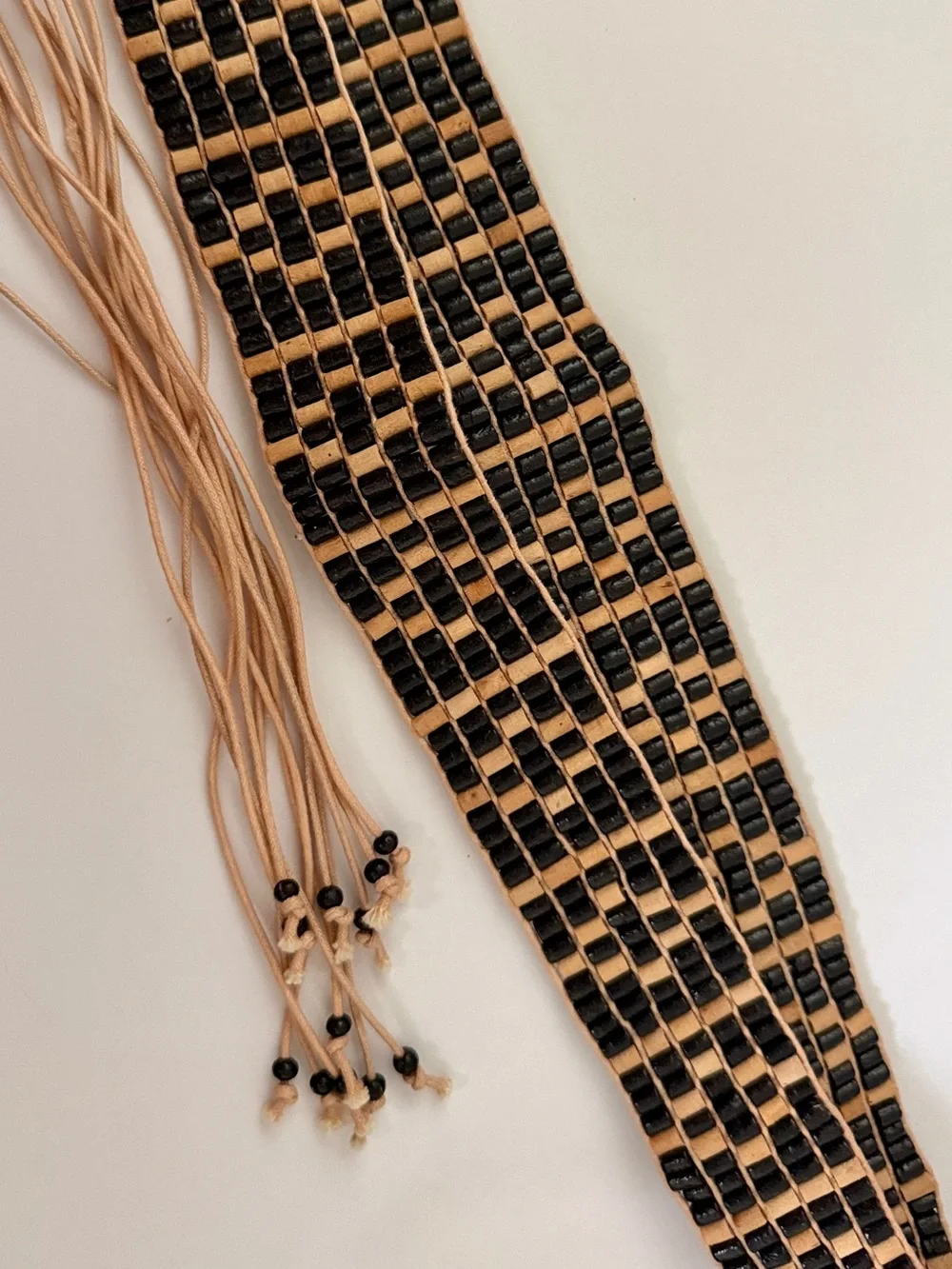 Beaded handcrafted belts